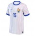 Camisa de time de futebol França Marcus Thuram #15 Replicas 2º Equipamento Europeu 2024 Manga Curta